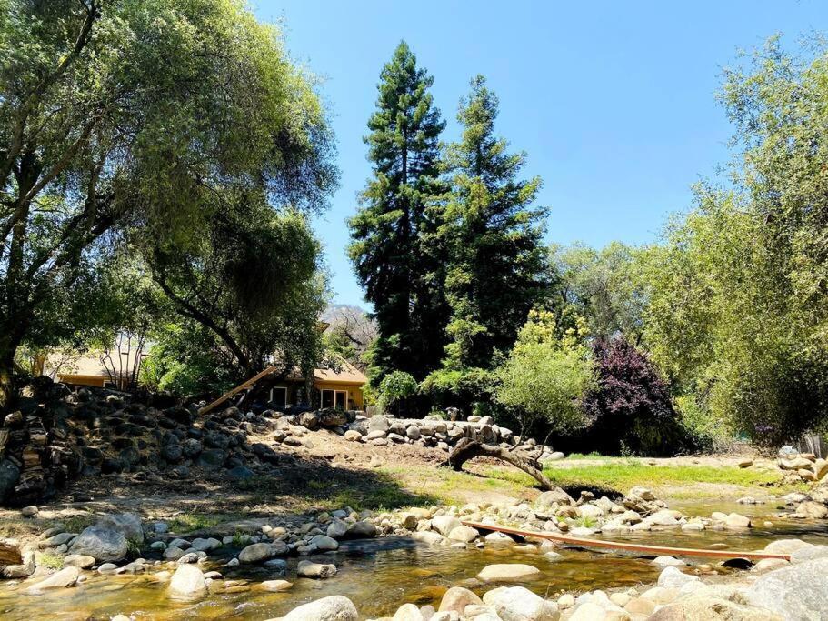 Sequoia Cabin By The River Three Rivers Exterior photo